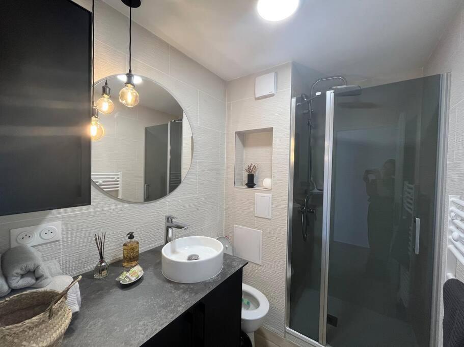 Appartement 4 Personnes Antibes Mer, Piscine, Parking, Tennis, Wifi מראה חיצוני תמונה